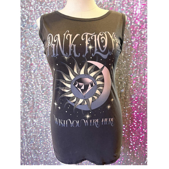 Torrid‎ Plus Size 5 5X PINK FLOYD Sun Moon Concert Rock Classic Fit Tank Top New - Picture 1 of 2